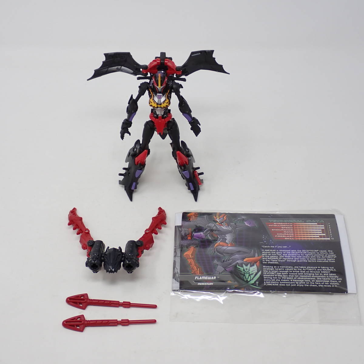 Transformers Flamewar - Shattered Glass Generations Fireglide