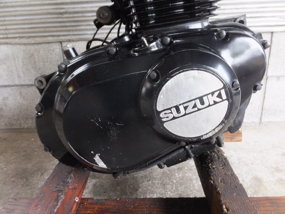 GSX450E ゴキ 純正 当時物 実動エンジン 【動画あり】 SUZUKI 絶版旧車