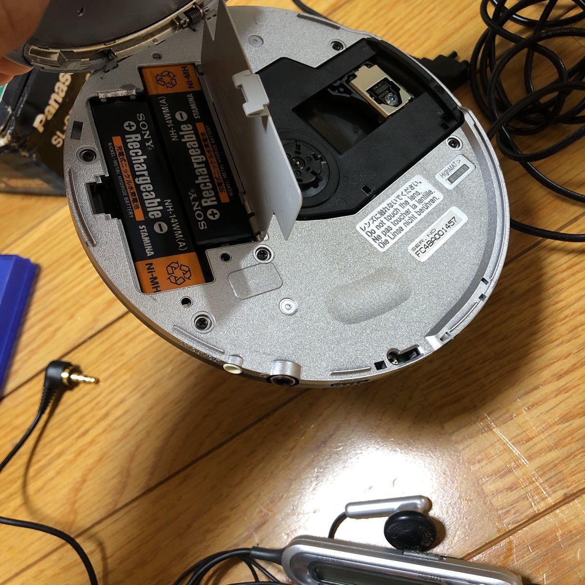 Panasonic ポータブルCDプレイヤー SL−CT810 動作品 公式通販
