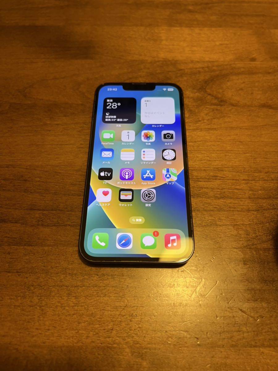 iPhone 13 Pro アルパイングリーン 128GB SIMフリー ,出内容を必ずご
