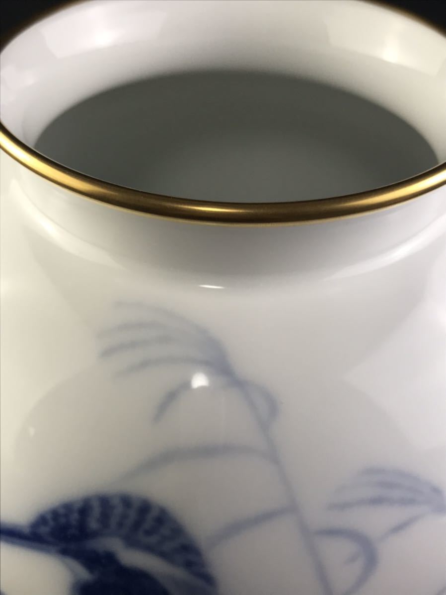 大倉陶園 金蝕 カトレア 花瓶 OKURA フラワーベース 壺 - メルカリ