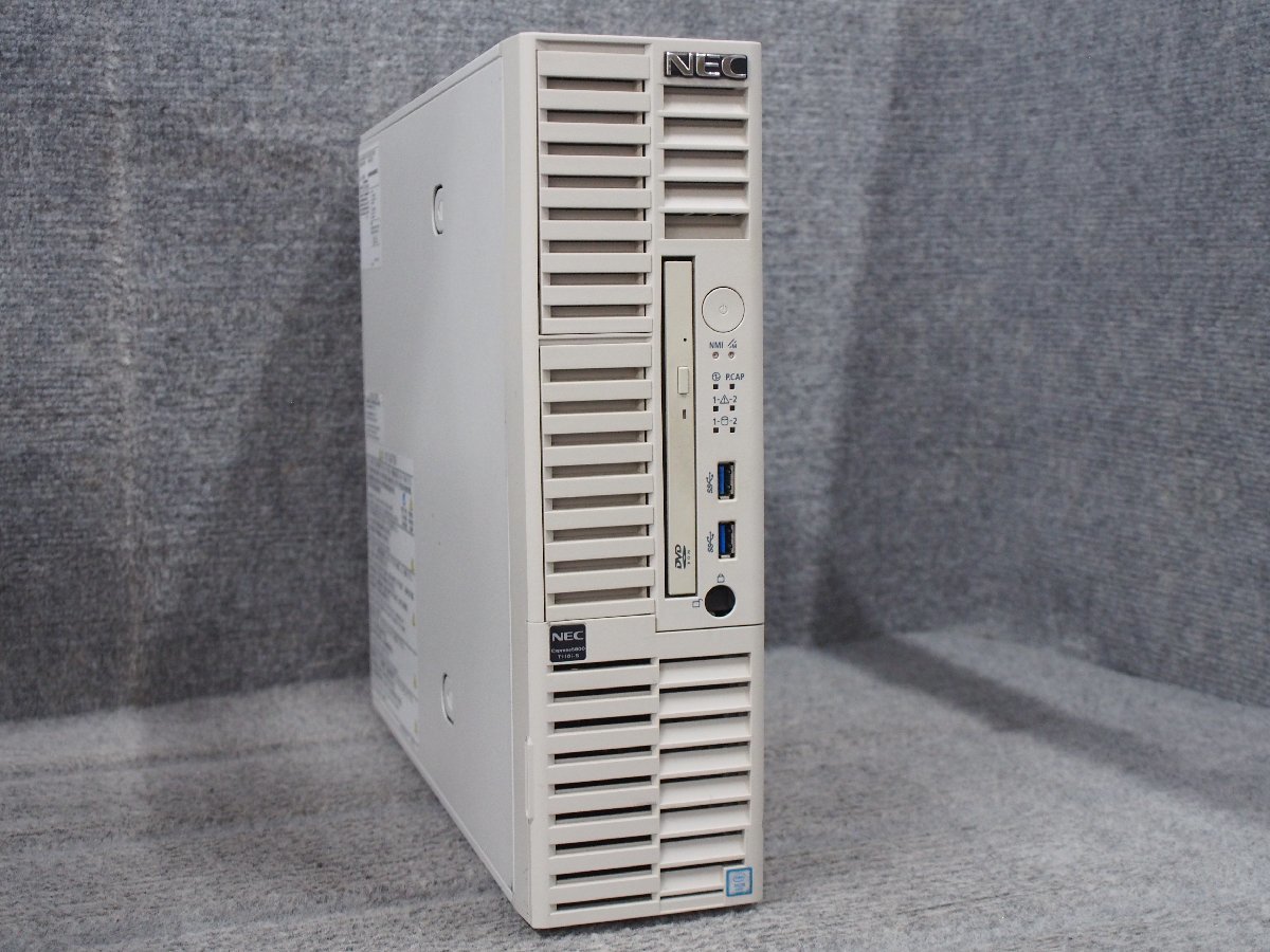 NEC Express5800/T110i-S Xeon E3-1220 v6 3.0GHz 16GB DVD-ROM