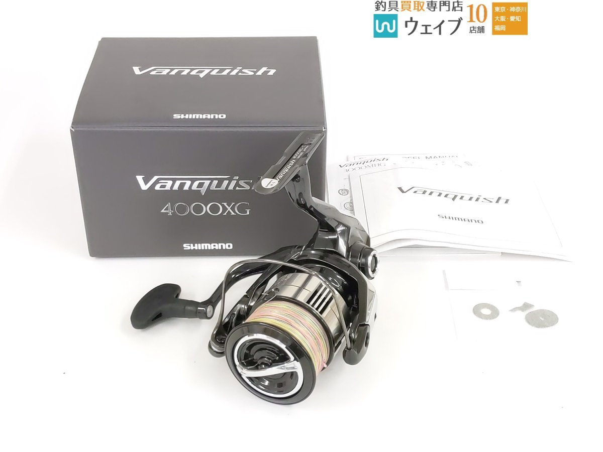 4000XG 23ヴァンキッシュ シマノ ショップ リールアウトレット 美品