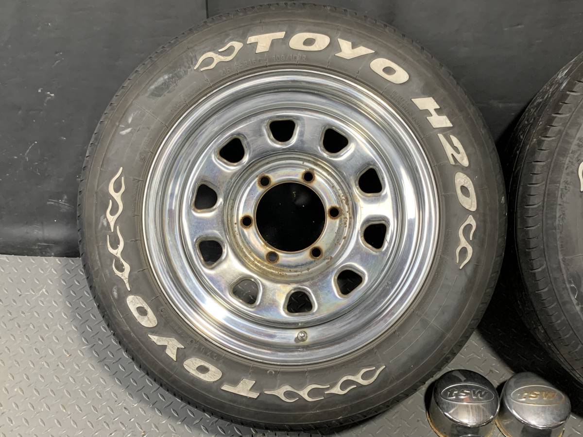 TSW 16インチ 6H 6穴 PCD139.7 ハブ径約110mm 215/65R16C 109/107R 