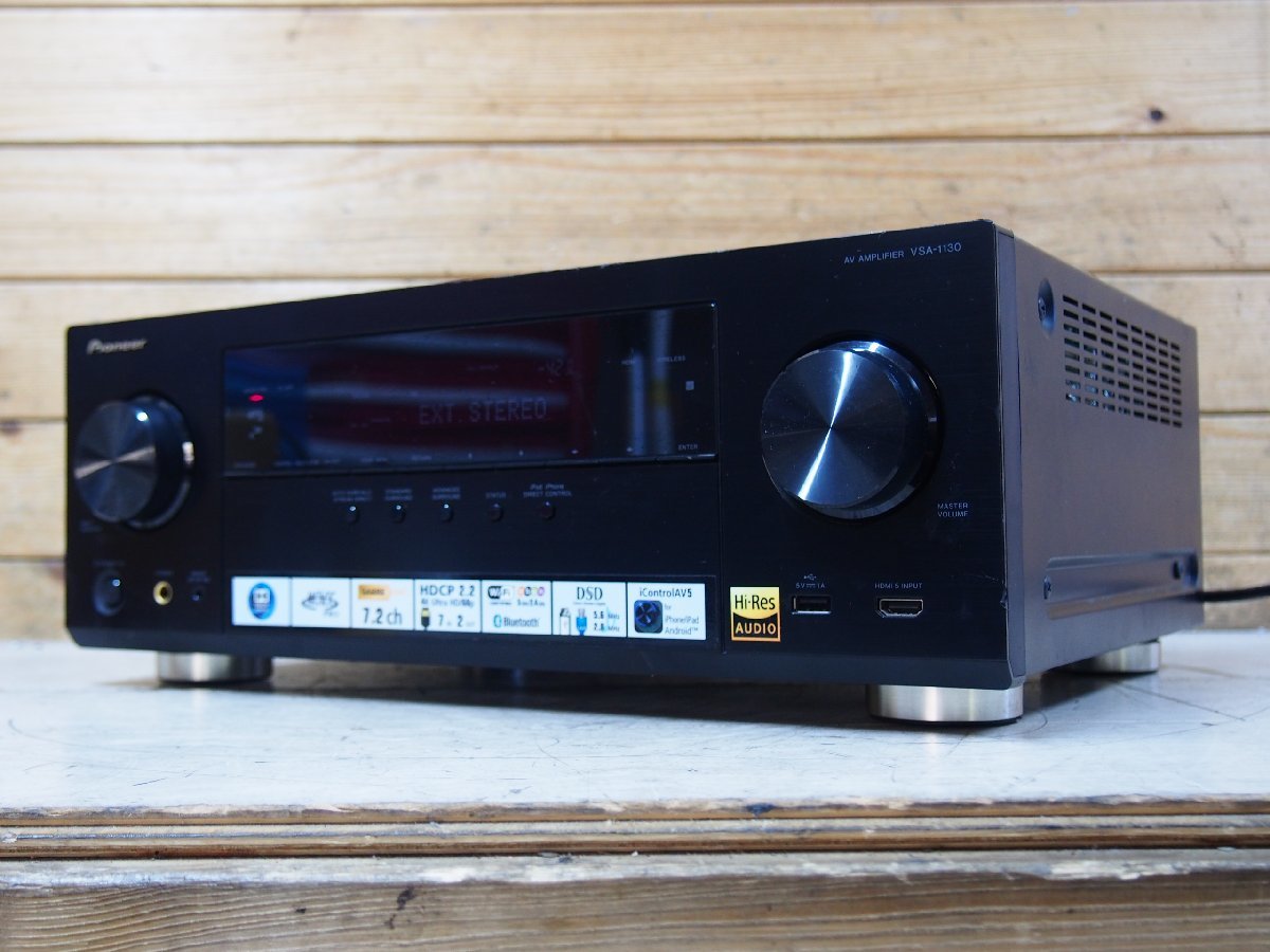 ☆【2R0904-13】 Pioneer パイオニア AVアンプ VSA-1130 動作保証 
