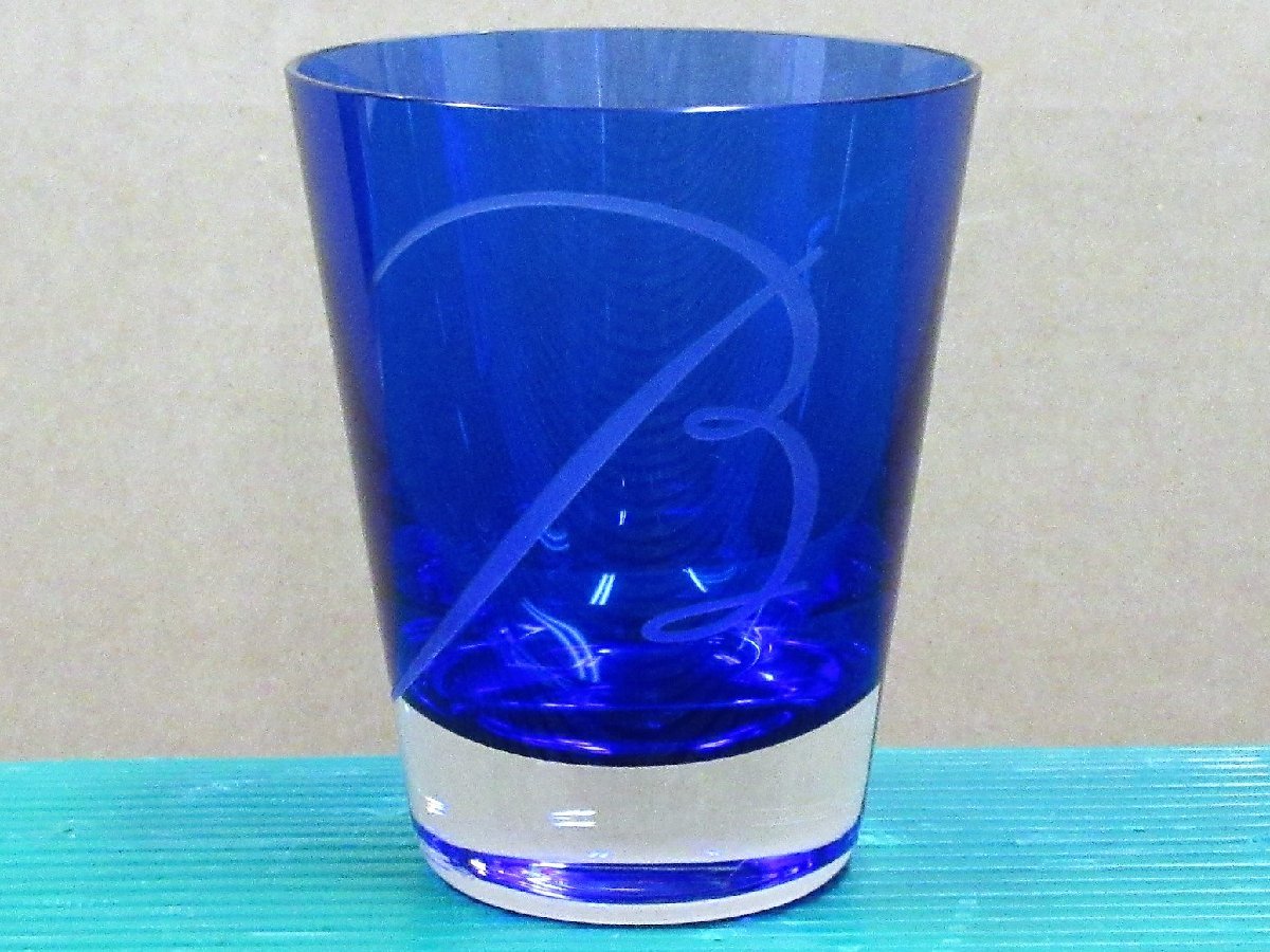 Baccarat/バカラ バカラクリスタル モザイク ベビータンブラー ブルー 未検査品