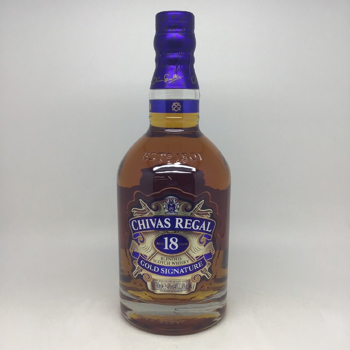 未開栓 シーバスリーガル 18年 ゴールドシグネチャー 箱付 700ml 40