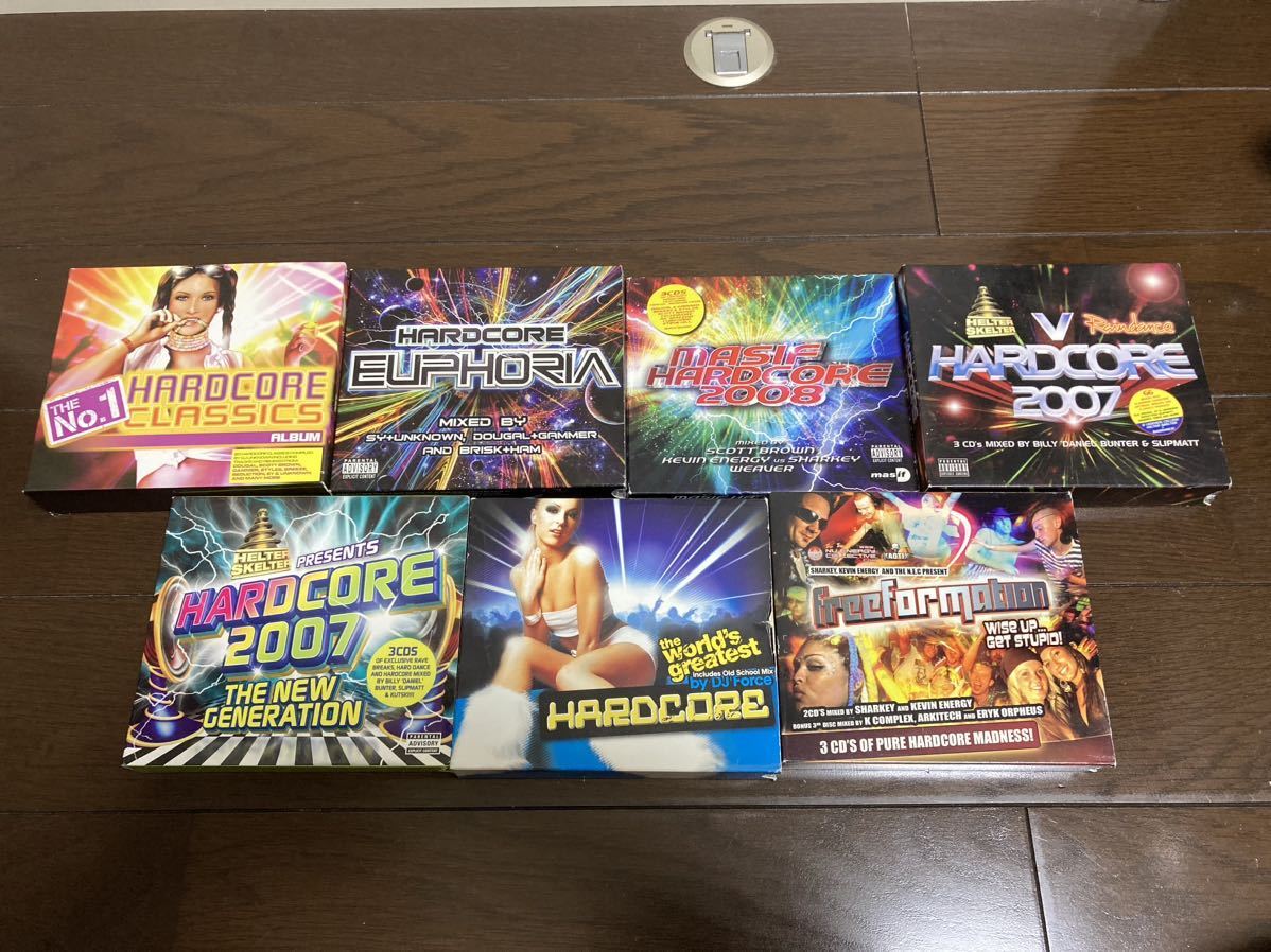 UK HARDCORE HAPPY HARDCORE TRANCE DANCE HARD HOUSE NU NRG CD22枚組セット
