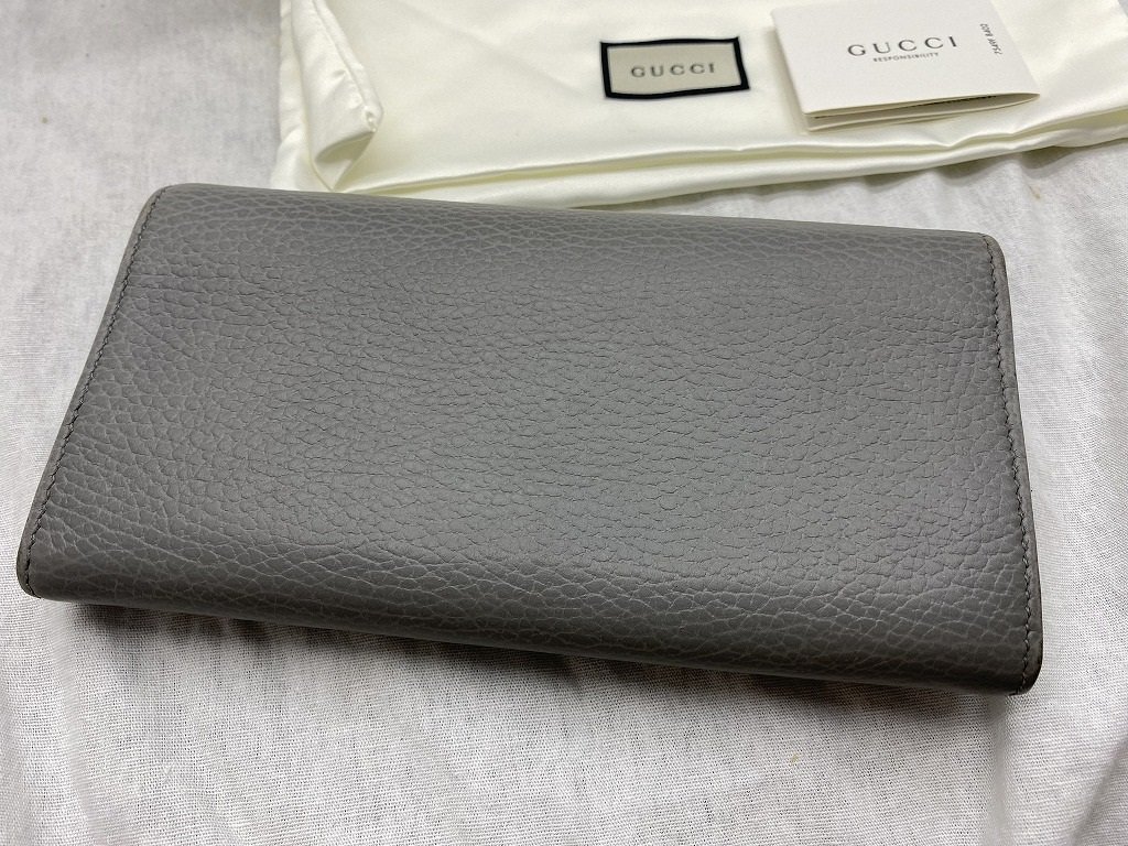 □綺麗【GUCCI グッチ ダブルG コンチネンタルウォレット スタイル  