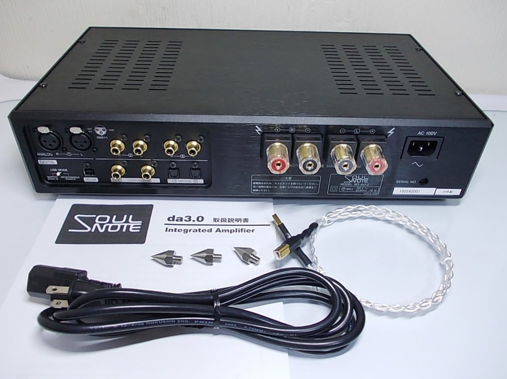 ジャンク】アンプ SOULNOTE ソウルノート SD300 DAC Soul Note SD300