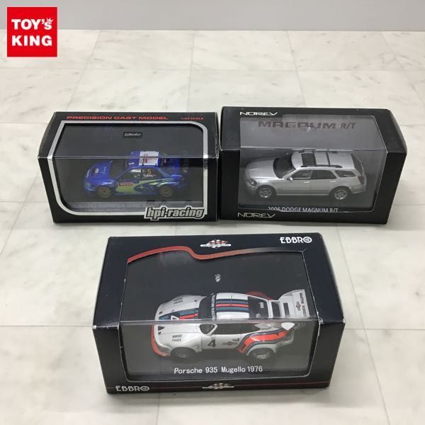 1円〜 エブロ等 1/43 ポルシェ 935 ムジェロ 1976 2006 ダッジ