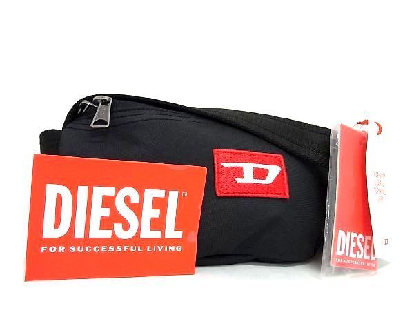 □新品□未使用□ DIESEL ディーゼル ナイロン ウエストポーチ ボディ 