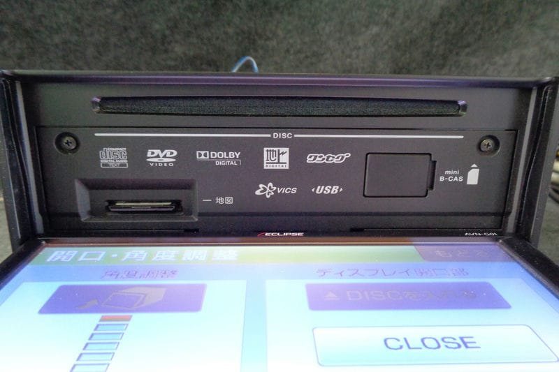 ECLIPSE イクリプス FUJITSU TEN メモリーナビ フルセグTV CD DVD