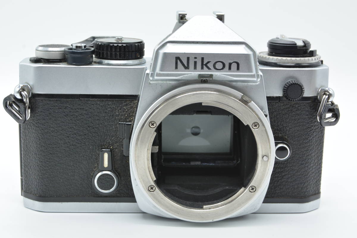 完動品】Nikon FE シルバー ボディ ニコン フィルムカメラ #56611
