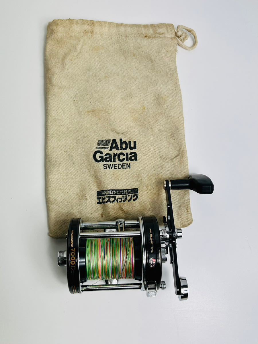 未使用1円スタート】Abu Garcia アブガレシア アンバサダー 7000C