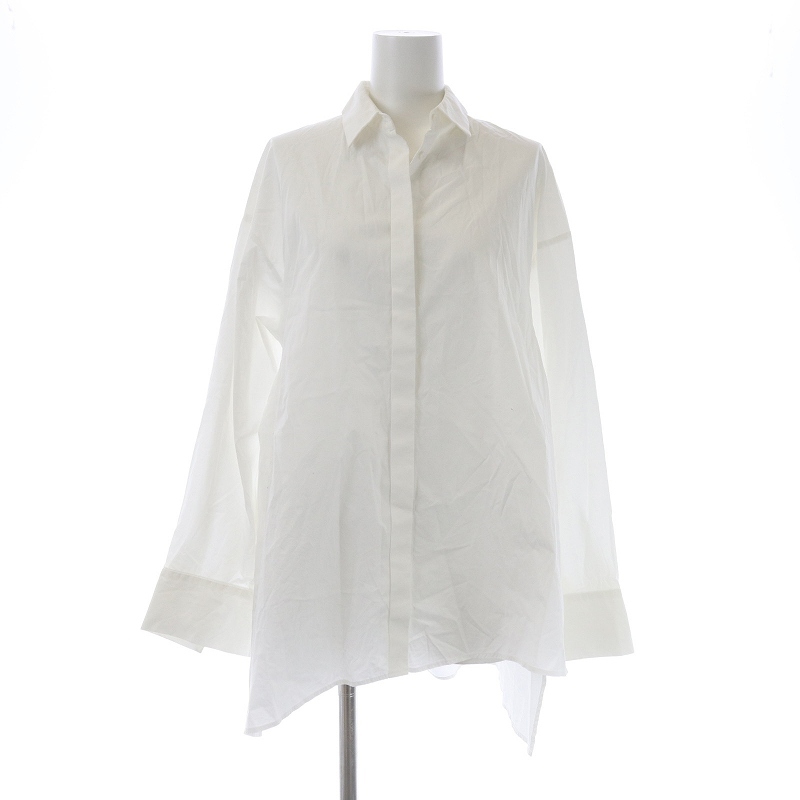 エンフォルド ENFOLD 20SS シャツ ブラウス アシンメトリー 長袖 