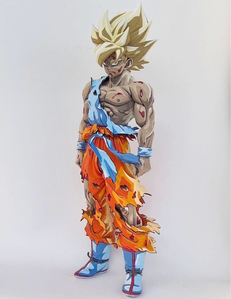 ドラゴンボールフィギュアリペイント 孫悟空フィギュアリペイント smsp