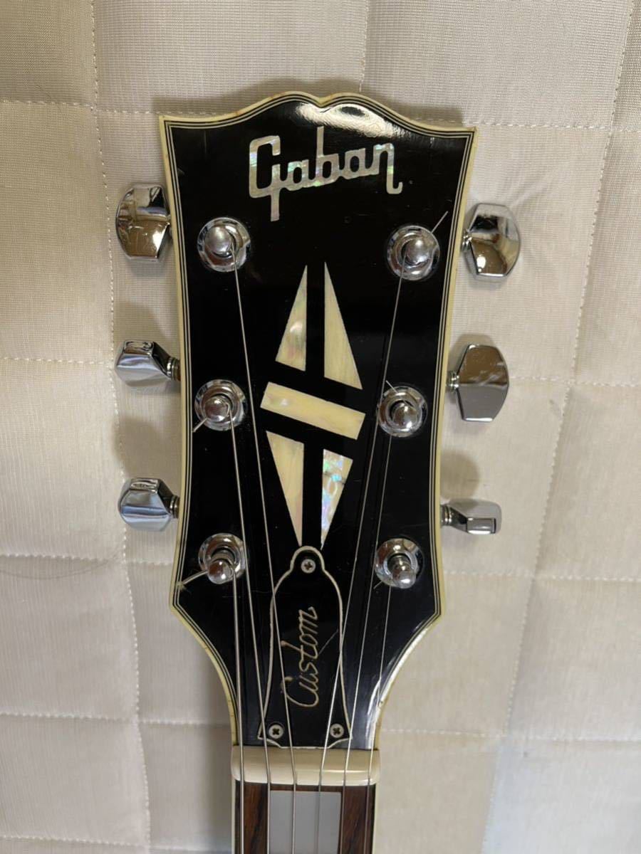 GABANレスポールカスタム ジャパンビンテージ Gaban 特価 1970年代製