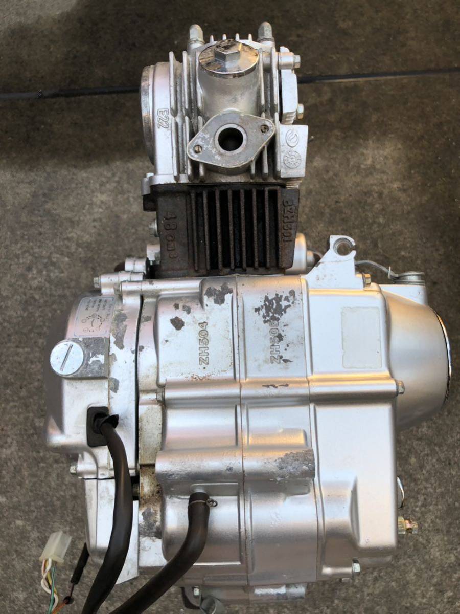 ロンシン 中華エンジン(LC139FMB) 50cc 4速 クラッチ リターン 12V