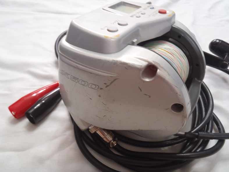 ■ダイワスーパータナコンX500CP電動リール　取説付 電動リール ダイワ スーパータナコン DAIWA SUPER Daiwa TANACOM CP X