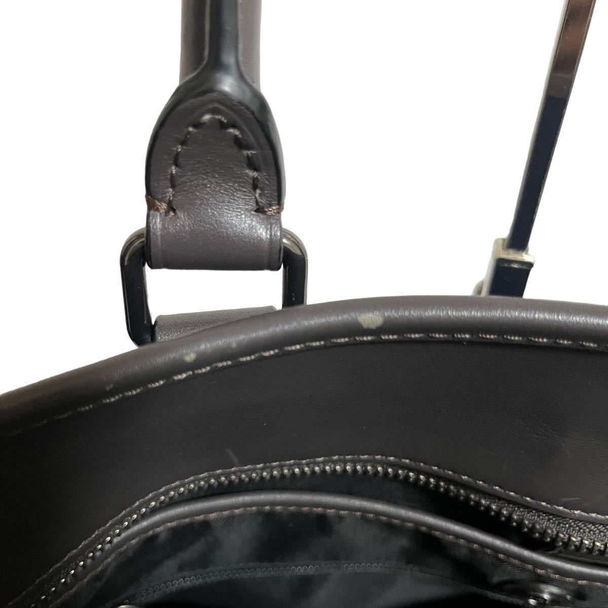 美品・王道にして至高】コーチ COACH メトロポリタン トートバッグ 