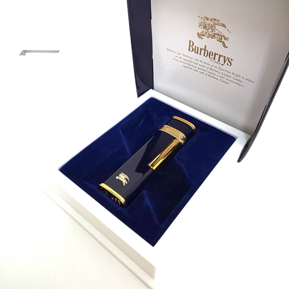 △Burberrys/バーバリー ローラー式 ガスライター△