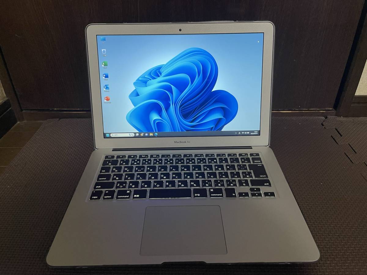 Apple MacBook Air 13.3インチ i5 1.3GHz 4GB 256GB MD761J/A Win11 Office
