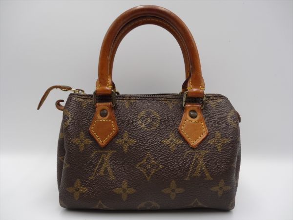 【正規品】12623E Louis Vuitton ヴィトン M41534 モノグラム ミニスピーディ TH0943 W15×H10×D7cm