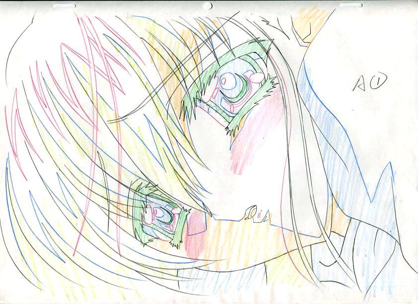 桃華月憚（toukagettann）（３）原画・動画セット☆ラフのレイアウトあり