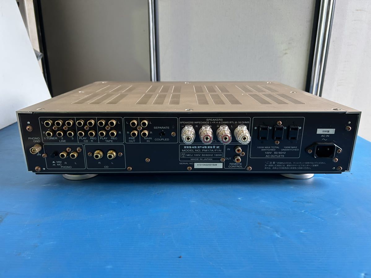 マランツ プリメインアンプ PM－17 SA ver2 MARANTZ 【公式通販】