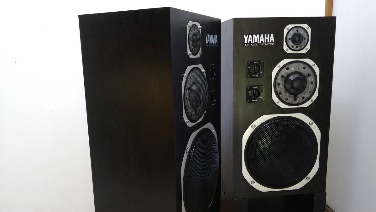 上級レストア★ヤマハ　YAMAHA NS-１０００M★高級 摺りうるし木目出し仕上げ　ネットワークDAYTON改造整備済み　完動品　良い音です！ YAMAHA NS-1000M 超上級レストア☆ヤマハ Project Restore M