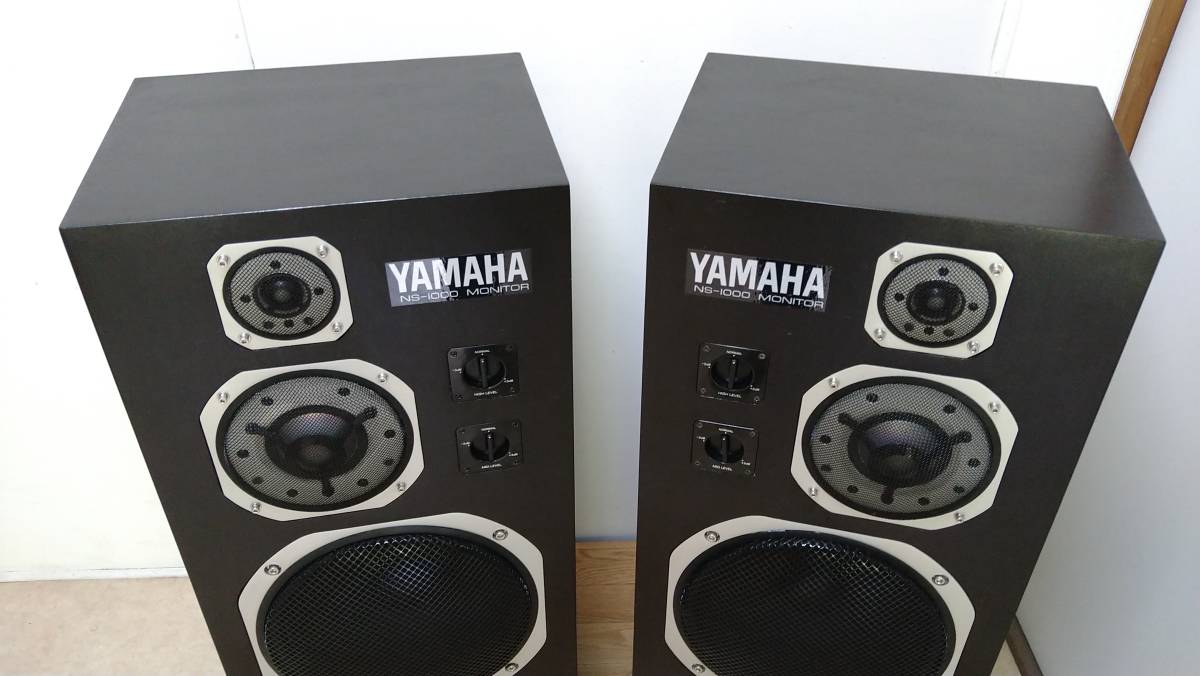 上級レストア★ヤマハ　YAMAHA NS-１０００M★高級 摺りうるし木目出し仕上げ　ネットワークDAYTON改造整備済み　完動品　良い音です！ YAMAHA NS-1000M 超上級レストア☆ヤマハ Project Restore M