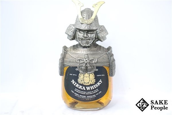 レアNIKKA ウィスキー 戦国武将 甲冑 ボトルカバー 鎧兜 ヴィンテージ