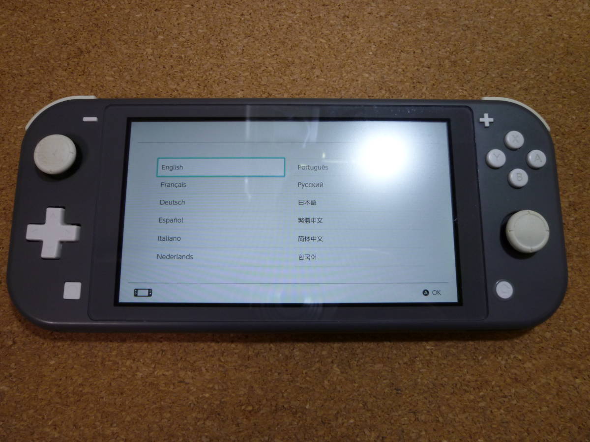 Nintendo Switch Lite ブルー (箱、充電器、SDカード付)