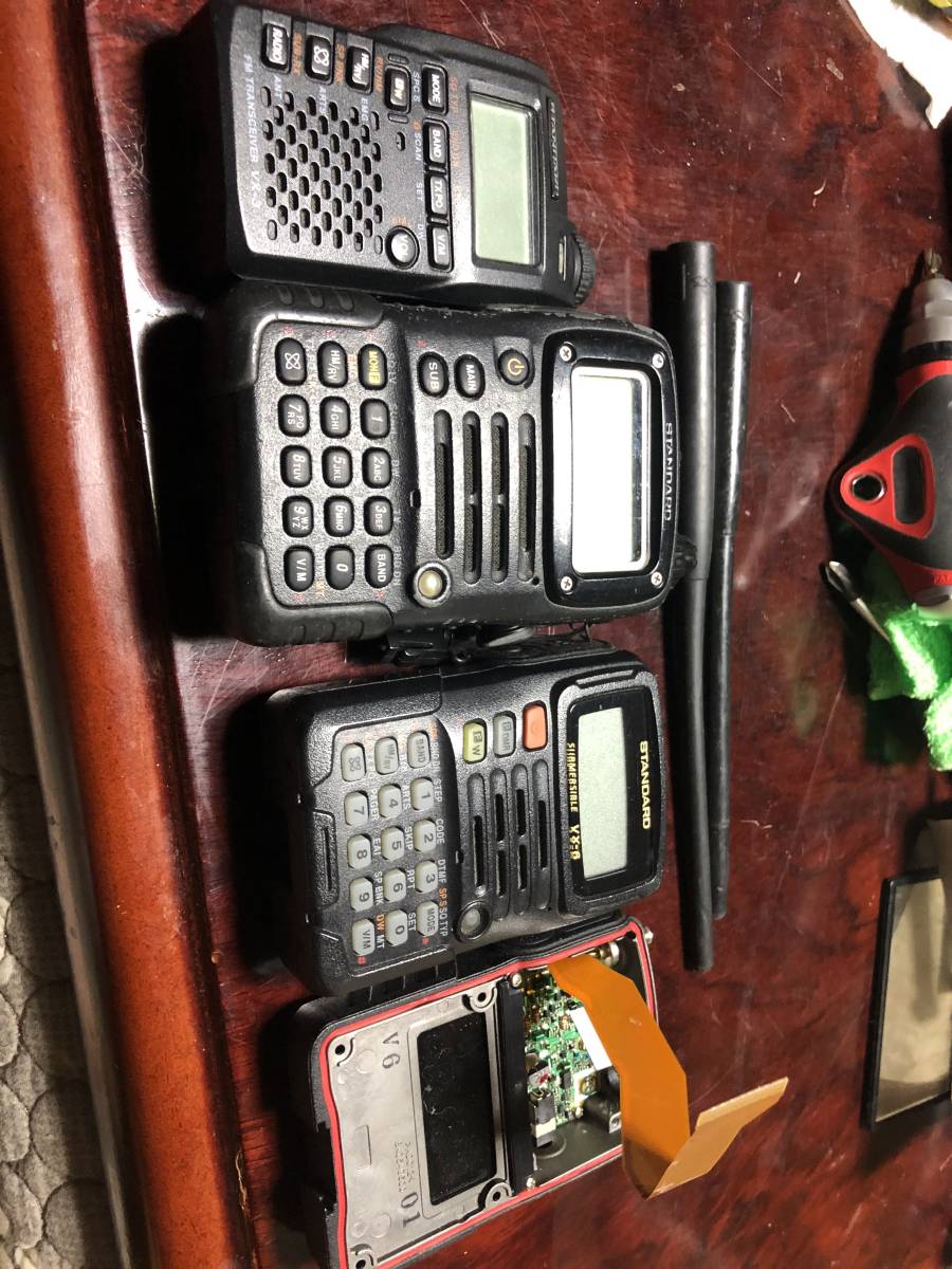 VX-3 VX-6 VX-7 YAESU ジャンク VX-6 スタンダード ジャンク品