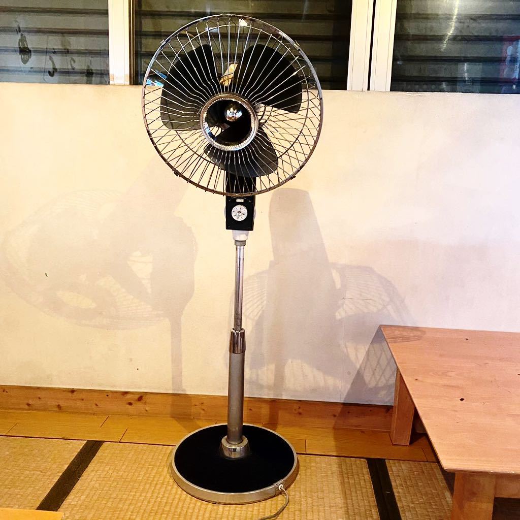 HITACHI S-678 日立 扇風機 昭和レトロ 動作確認済み 希少 STAND FAN 