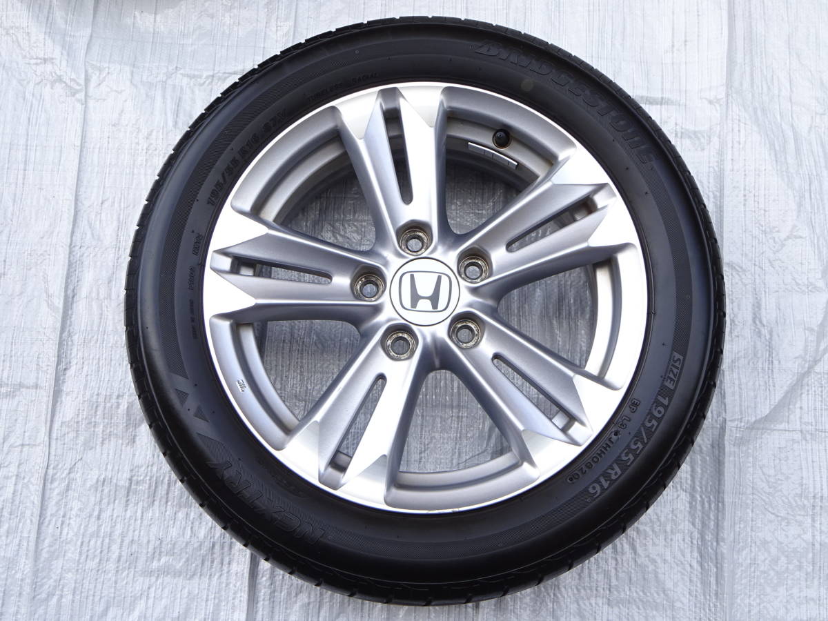 HONDA ホンダ CR-Z ZF1 純正 5穴 16インチ アルミホイール 4本 