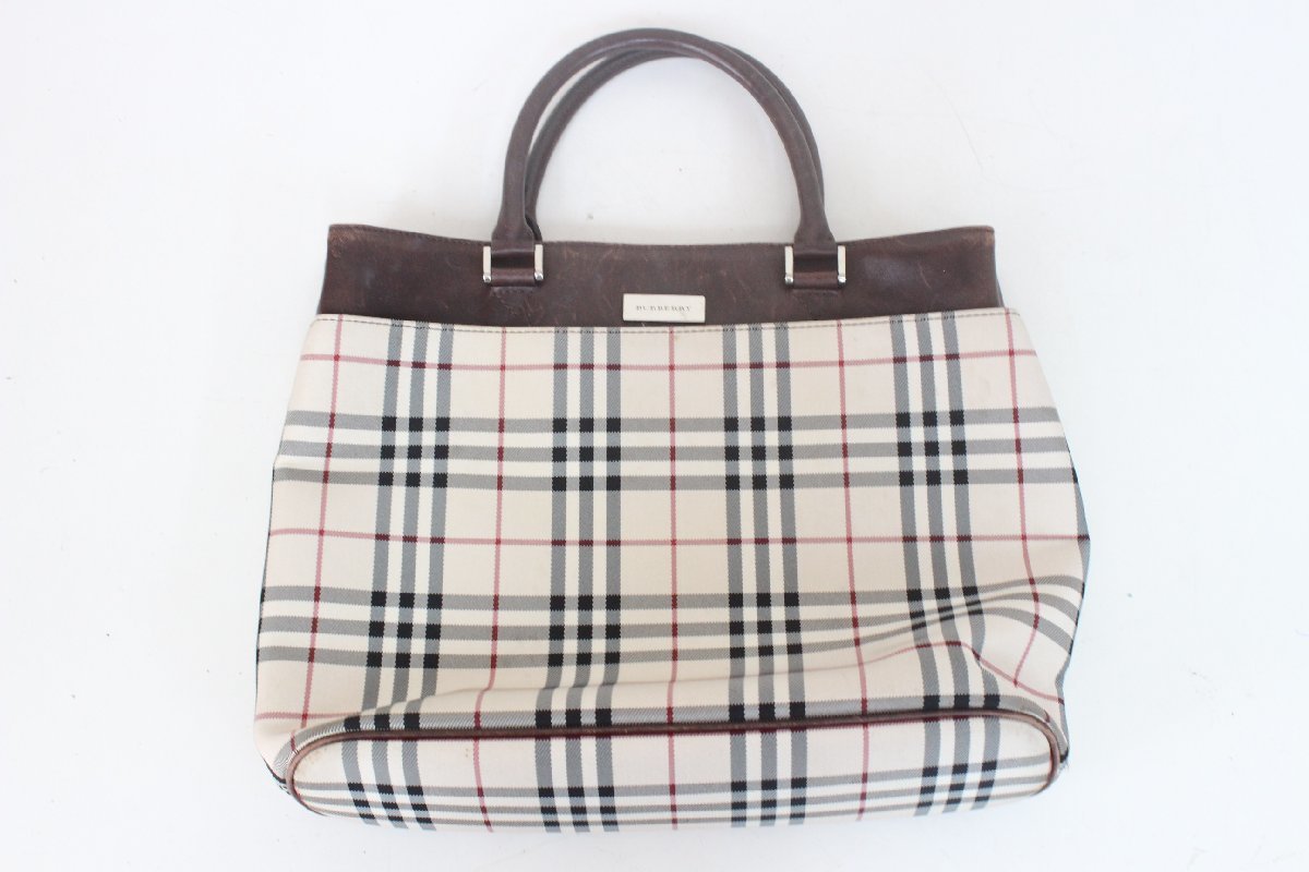 ○Burberry バーバリー ノヴァチェック トートバック ハンドバック 