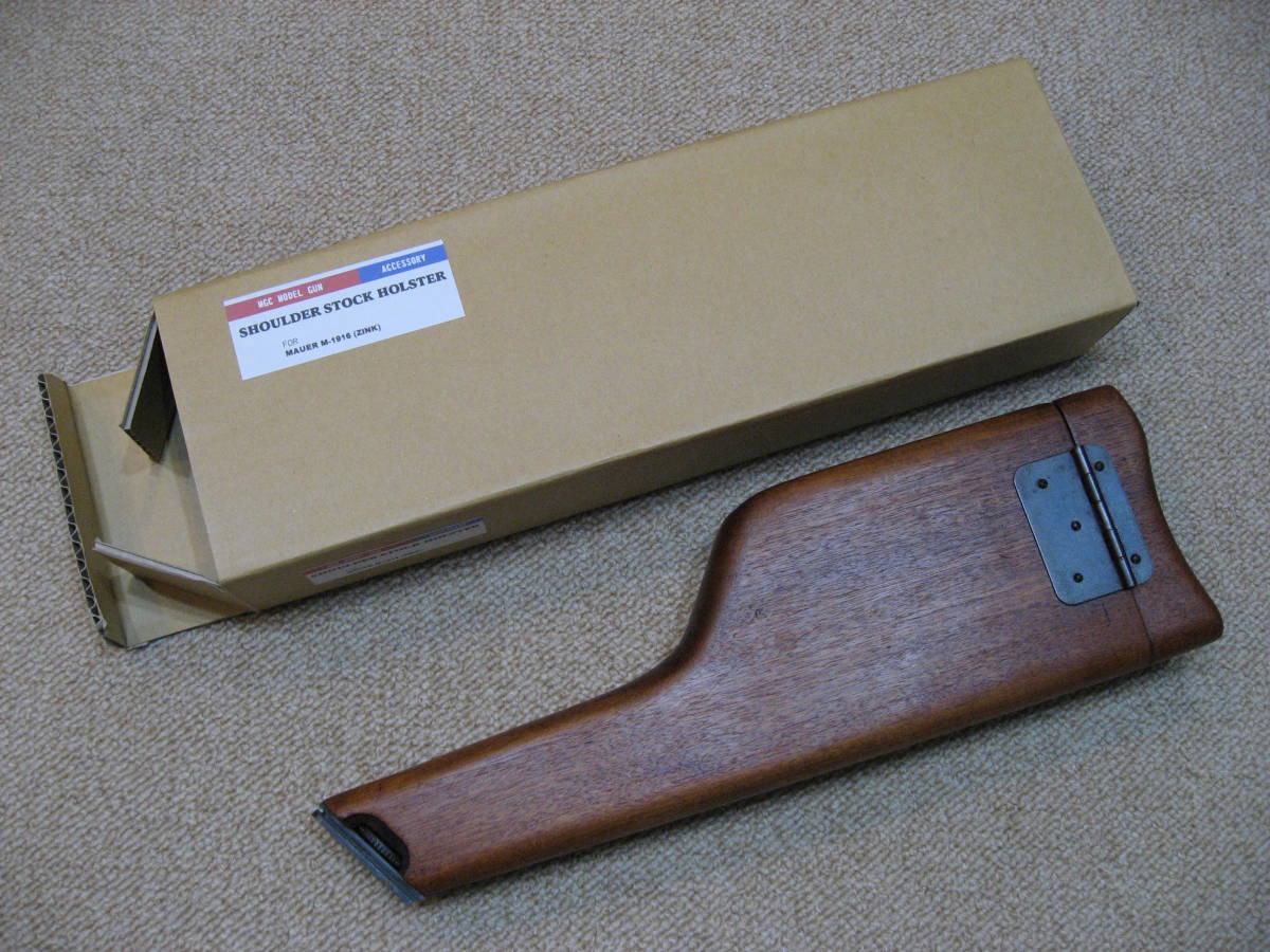 MGC ☆ MAUSER 1916用 木製ストック 愛品館八千代店MGC モーゼルM1916