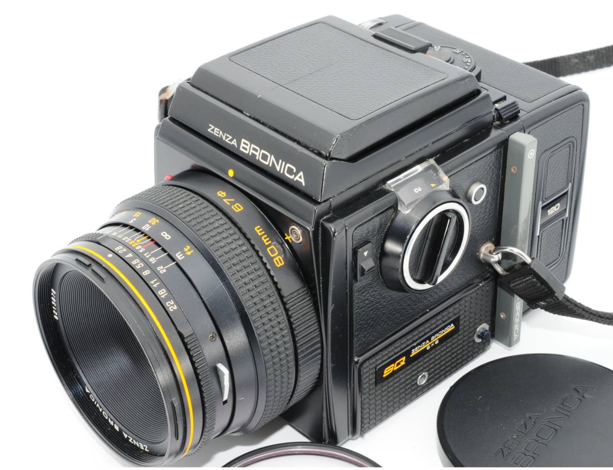 ZENZA BRONICA SQ ウエストレベルファインダー ZENZANON - S 80mm 1