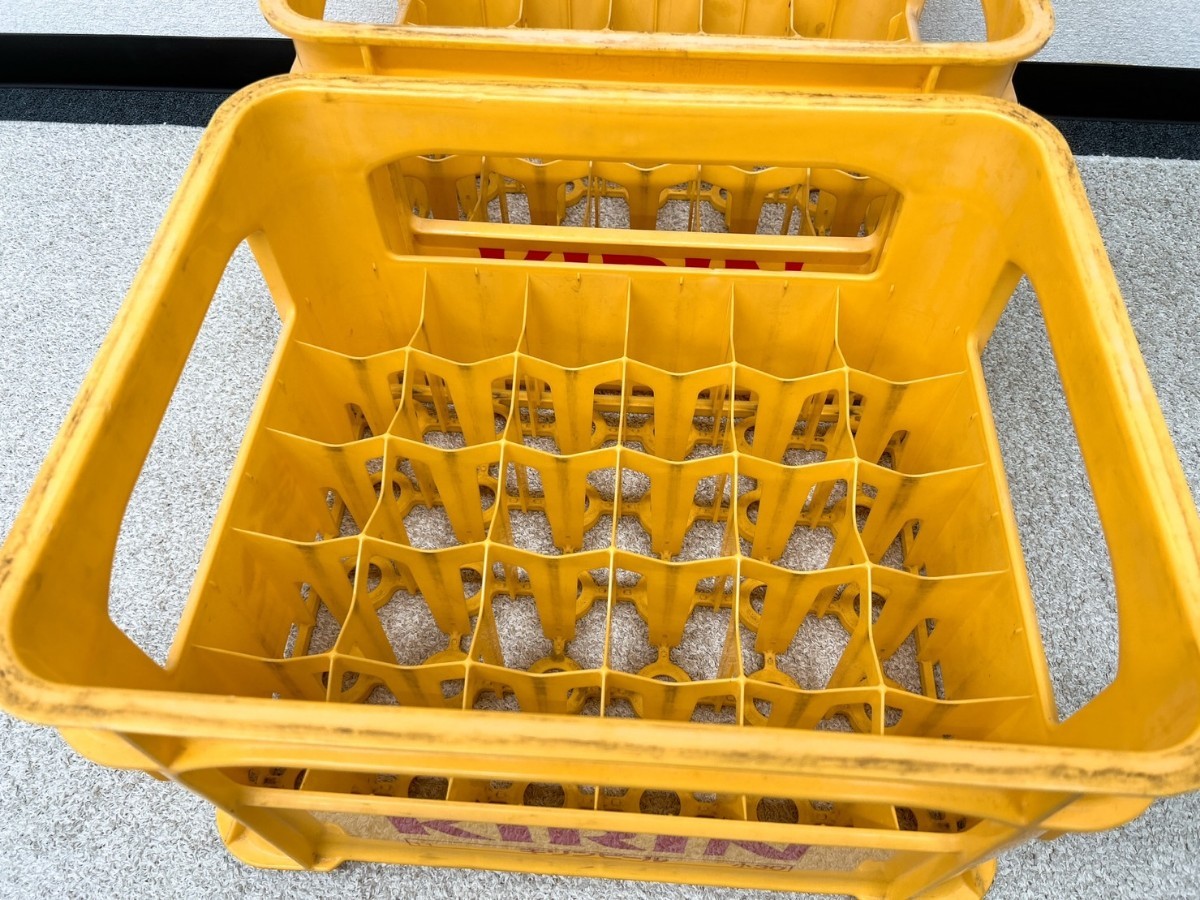 E567 KIRIN キリンビール ビールケース 中瓶 20本入り 小瓶 30本入り