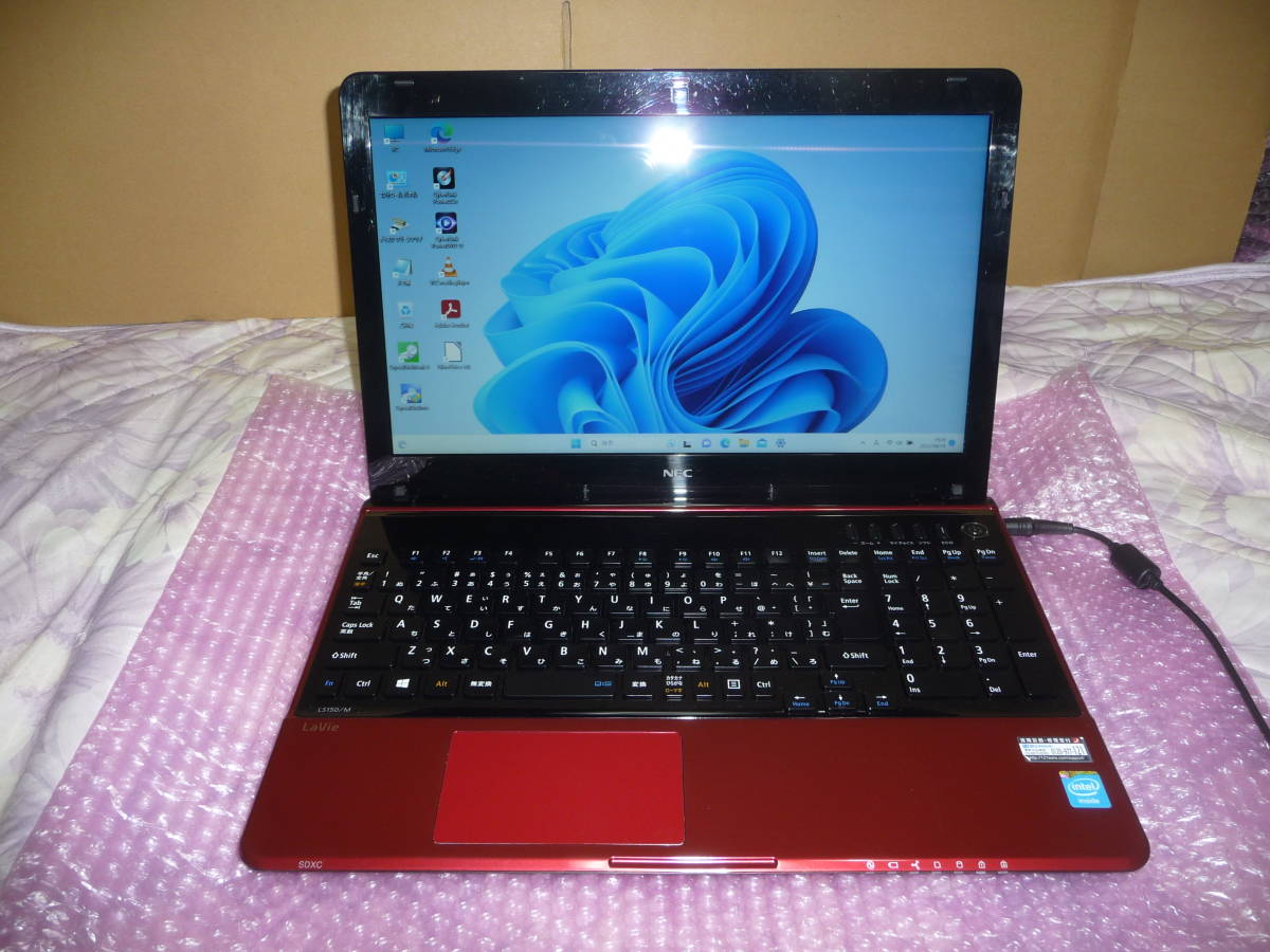 送料無料 値下げ LS150MSR Win11 Celeron 1000M メモリー4GB SSD128GB