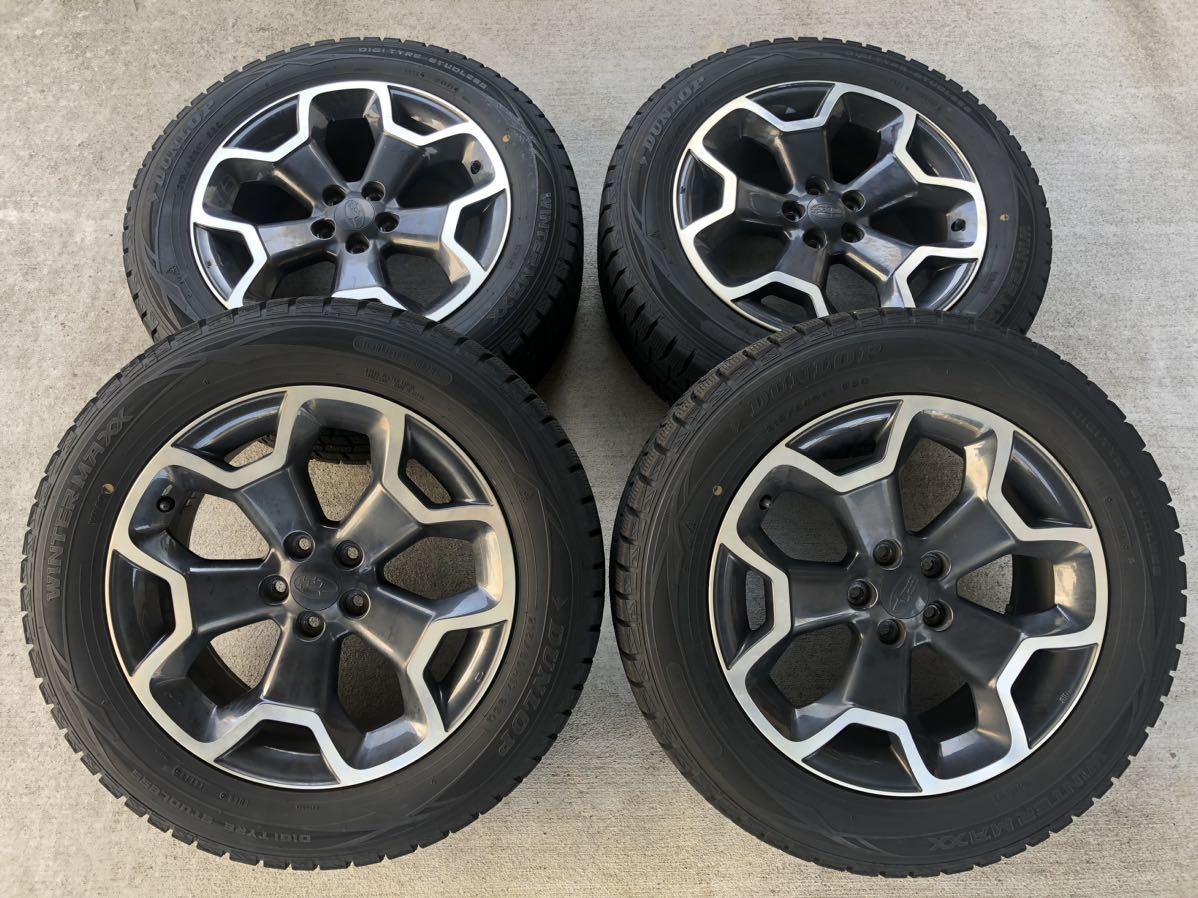 スバル XV 純正 アルミホイール スタッドレス ウィンターマックス 215