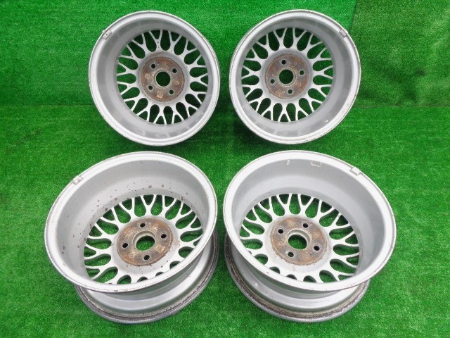 希少! 良品! BBS GERMANY 14インチ 軽量 メッシュ ホイール 4本 14 6J