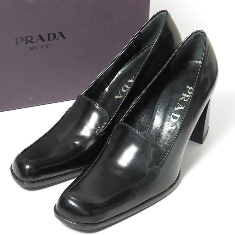 定番人気，新作 GO3543*未使用*PRADA プラダ*35.5(22.5cm相当)*