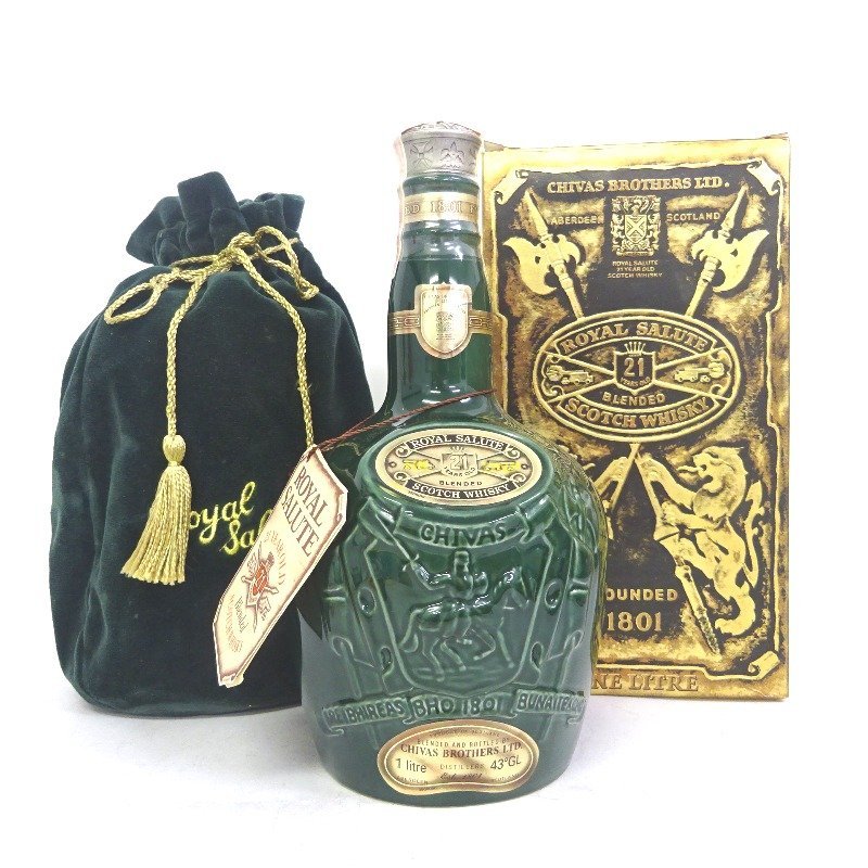 ROYAL 21年 緑 ロイヤルサルート SALUTE 700ml SALUTE（ロイヤル