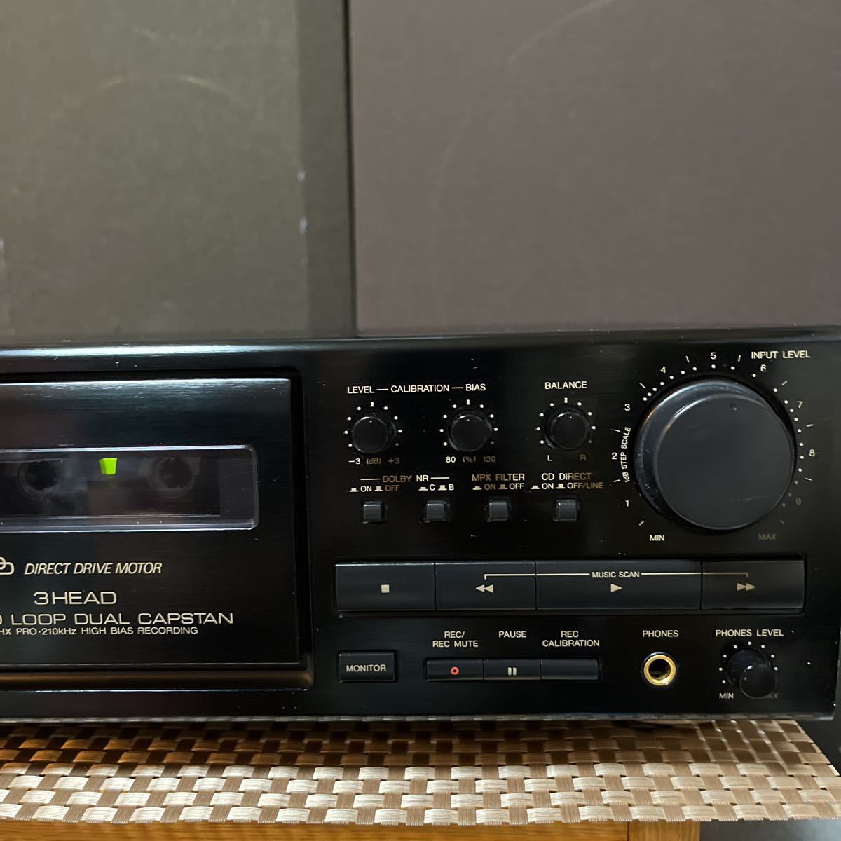 Victor 3headカセットデッキ TD-V515 (簡易メンテナンス済み.完動品