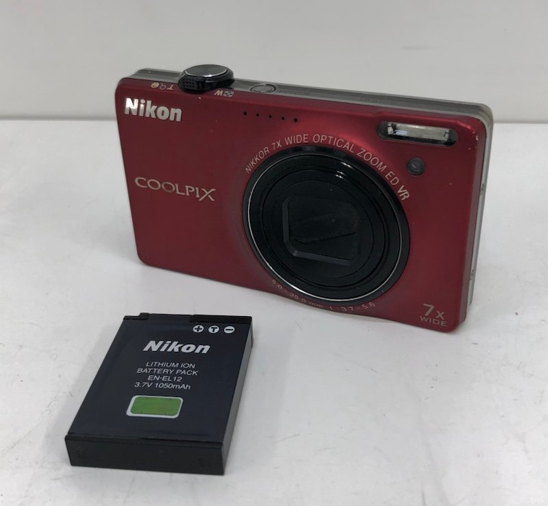 Nikon COOLPIX S8000 レッド 14.2MP 10倍ズーム 良品 Nikon ニコン