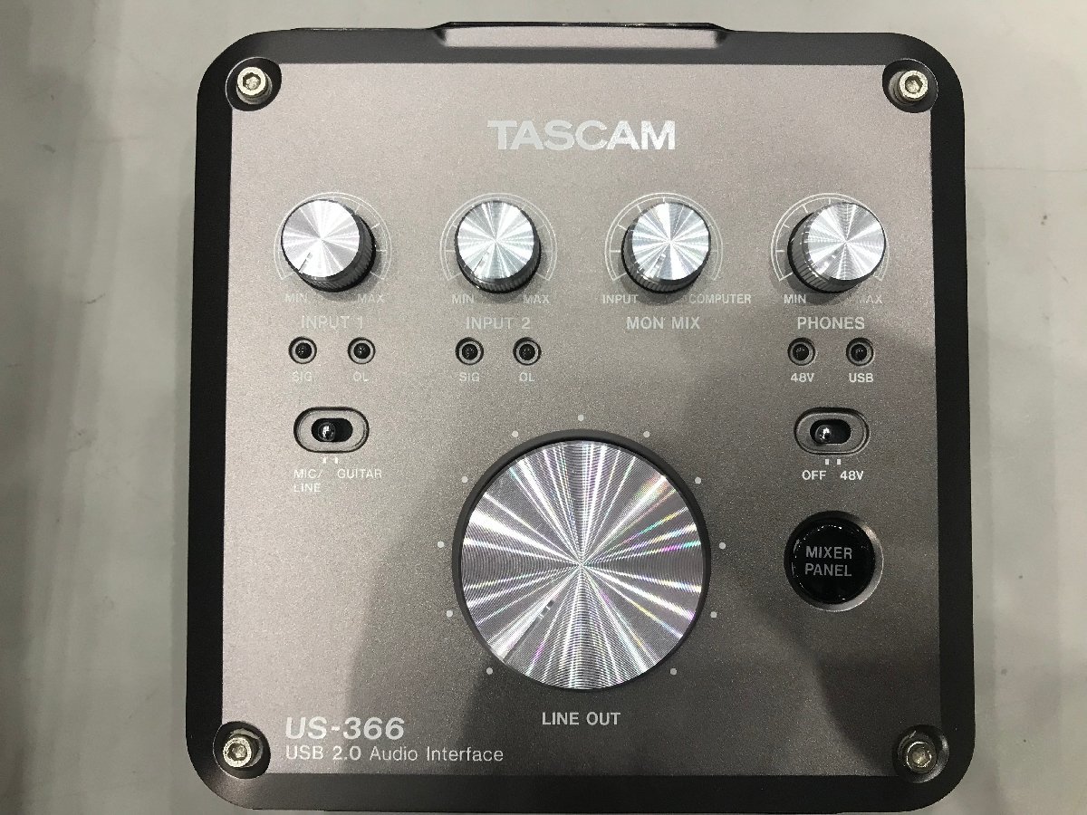 【格安スタート】TASCAM US-366 【No.924】