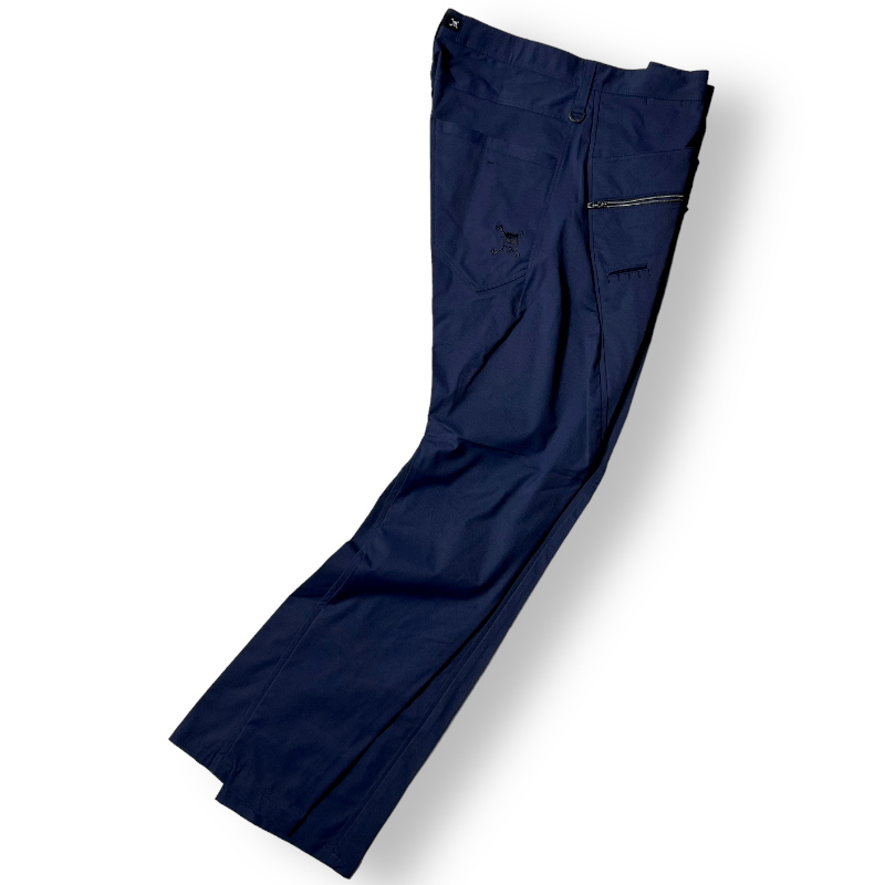 新品 OAKLEY オークリー 定価1.4万 ストレッチドビー素材 PRIMEFLEX スカル刺繍 3Dテーパードパンツ ゴルフウェア 34 メンズ GOLF ◆B1090a